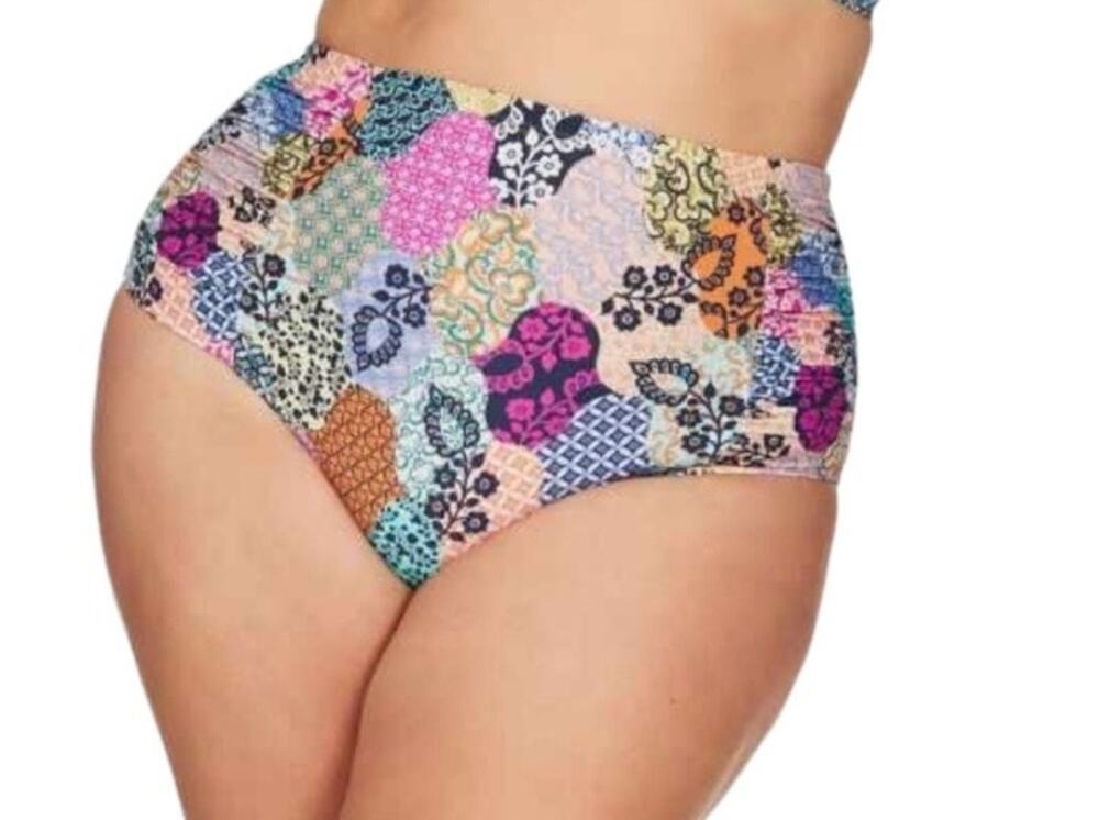 Artesands bikini bottom Salmagundi Multi Botticelli high waist size 20